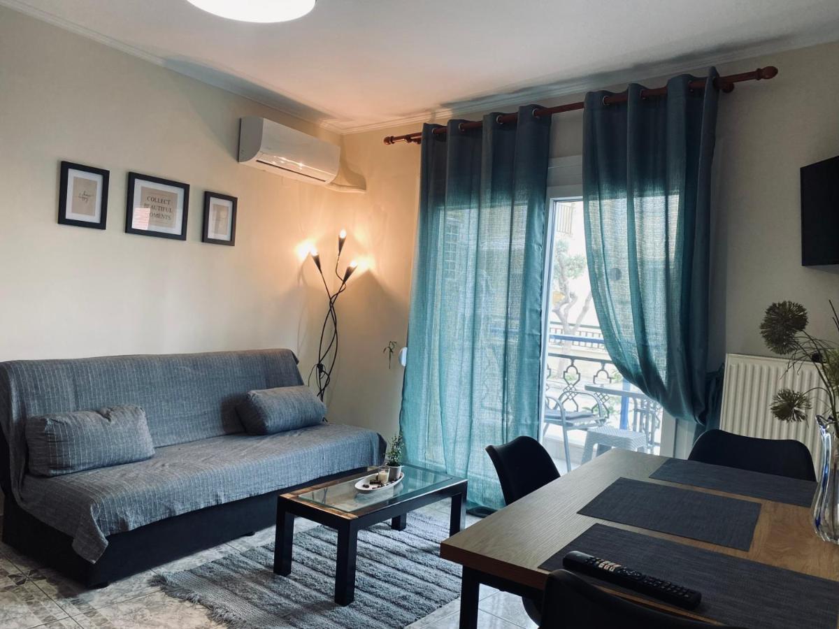 Minimal & Cozy Διαμερισμα Με Δωρεαν Χωρο Σταθμευσησ Daire Kavala Dış mekan fotoğraf